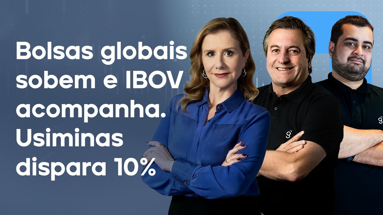 🔴 27/10/25 Bolsas globais sobem e IBOV acompanha | Usiminas dispara 10% | Fechamento de Mercado