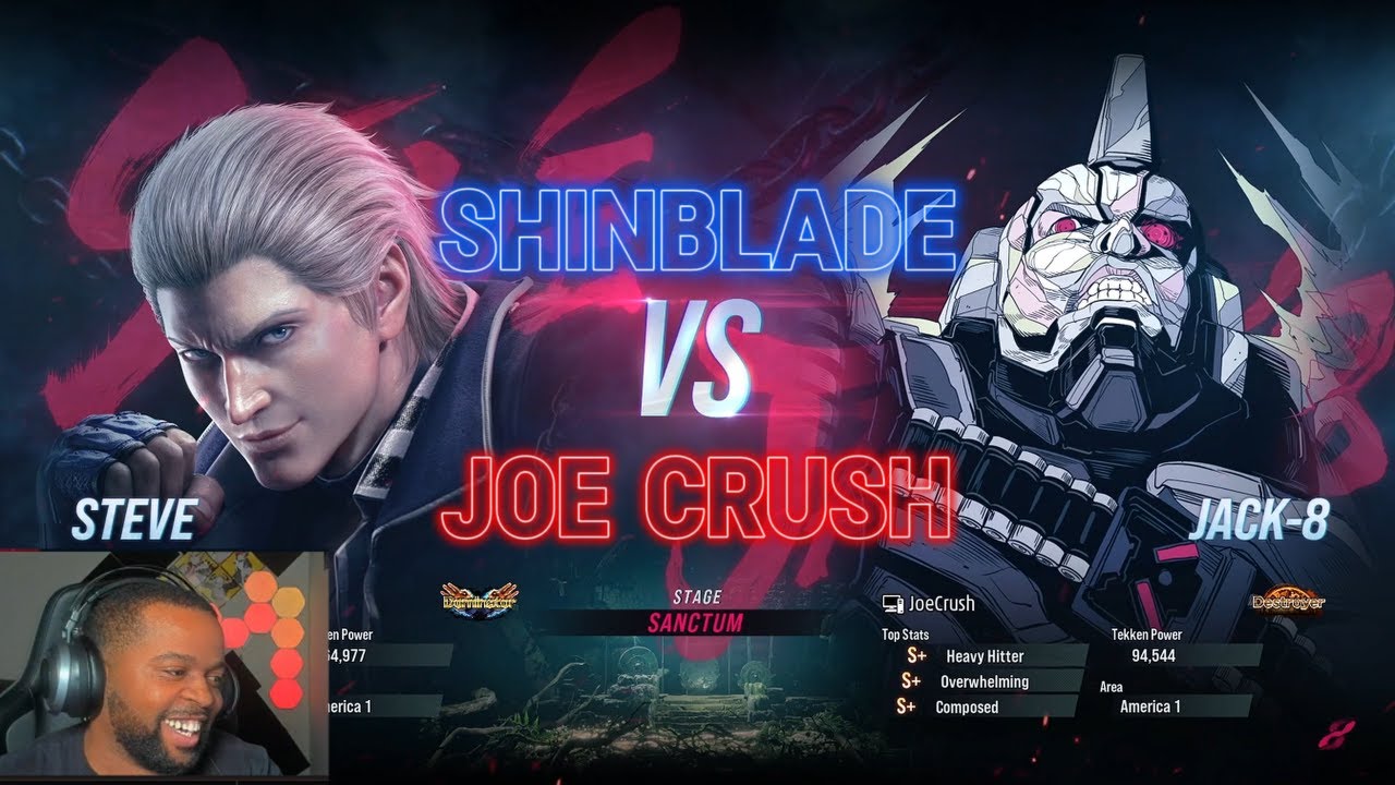 #1 Steve Fox vs World #1 Ranked JoeCrush - Tekken 8