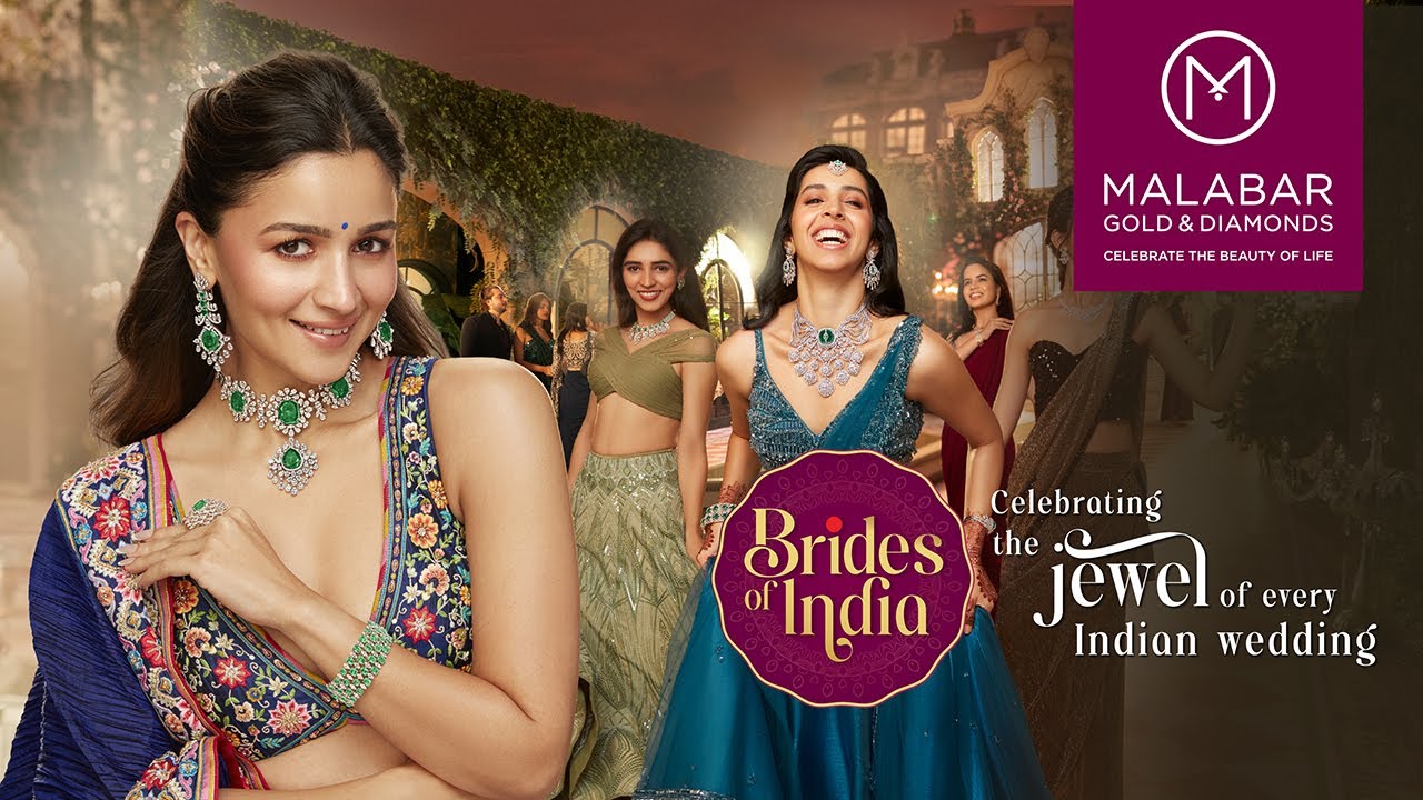 Brides of India ft. Alia Bhatt &ndash; Diamond Bride | Malabar Gold & Diamonds