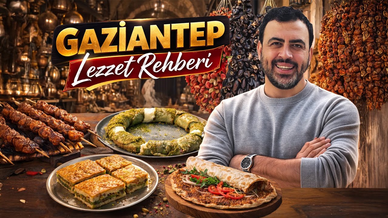 GAZİANTEP LEZZET TURU: Baklava, Beyran, Ciğer Kavurma, Küşleme | Oğuz Yenihayat