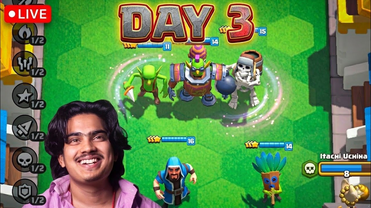 Clash Royale Live 🔴 | Merge Tactics Gameplay | Ranked Push