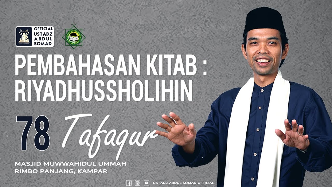 LIVE | NGAJI KITAB RIYADHUSSHOLIHIN 78 