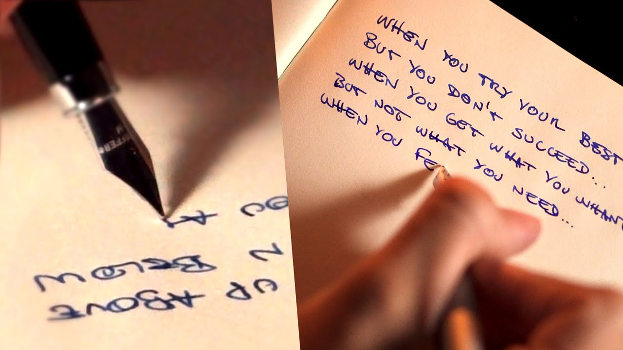 Som de Caneta Escrevendo em Papel - Som Relaxante Para Dormir - ASMR