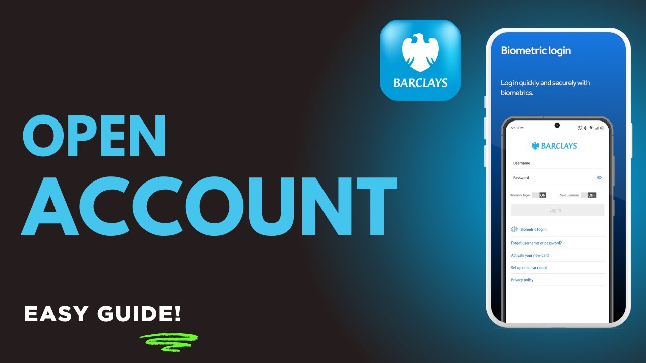 How to Open Barclays Bank Account Online