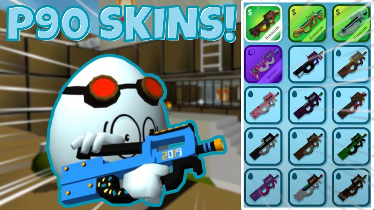 5 Kill Streak On ALL My Whipper/P90 Skins! | Shell Shockers