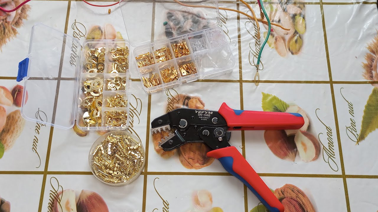 Тестую кримпер YEFYM SN-58B та конектори з AliExpress.