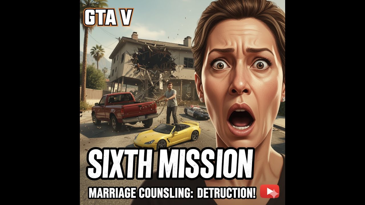 Michael & Franklin Chase Down His Wife&rsquo;s Lover 😡🔥 | GTA V Mission | EP-6