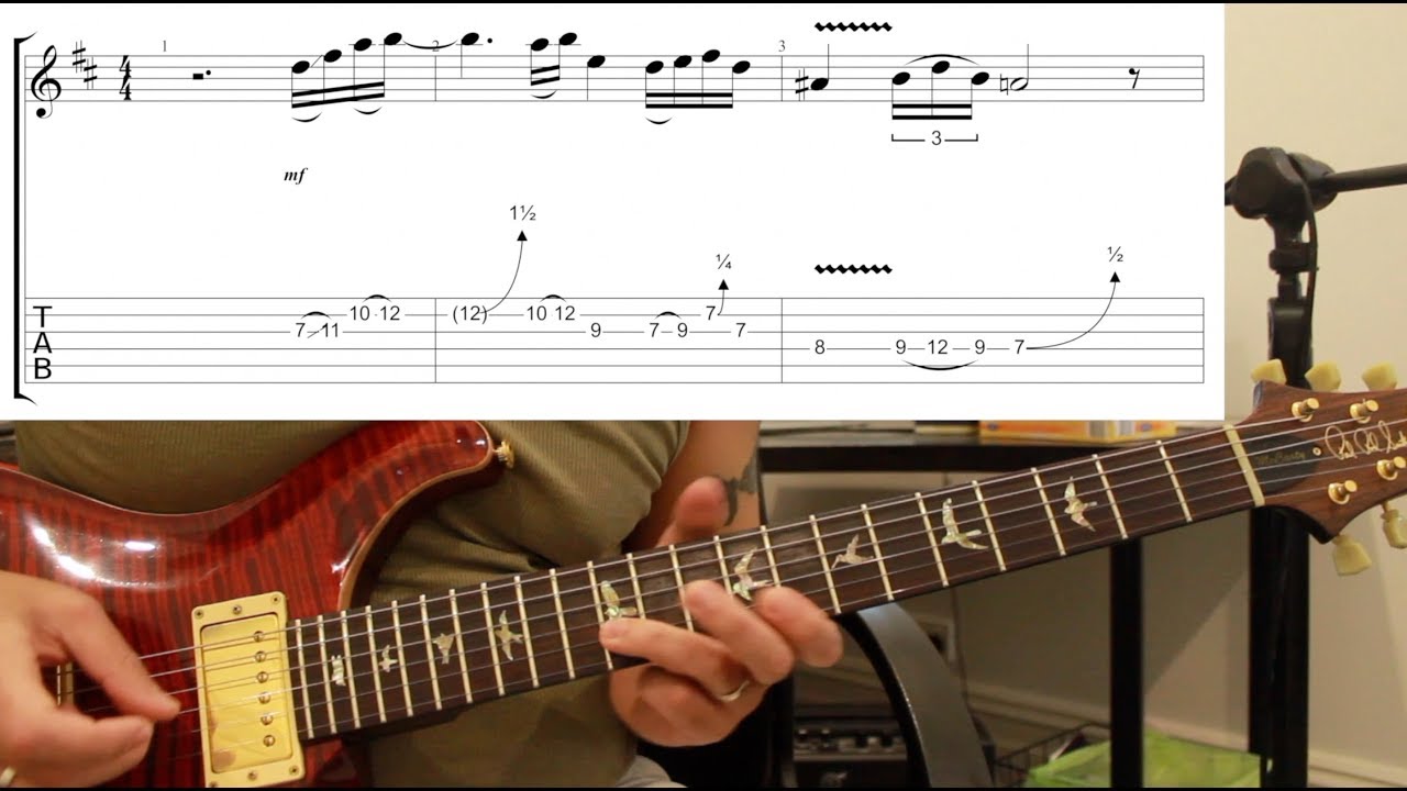 How to play ‘Hotel California’ by The Eagles Guitar Solo Lesson w/tabs