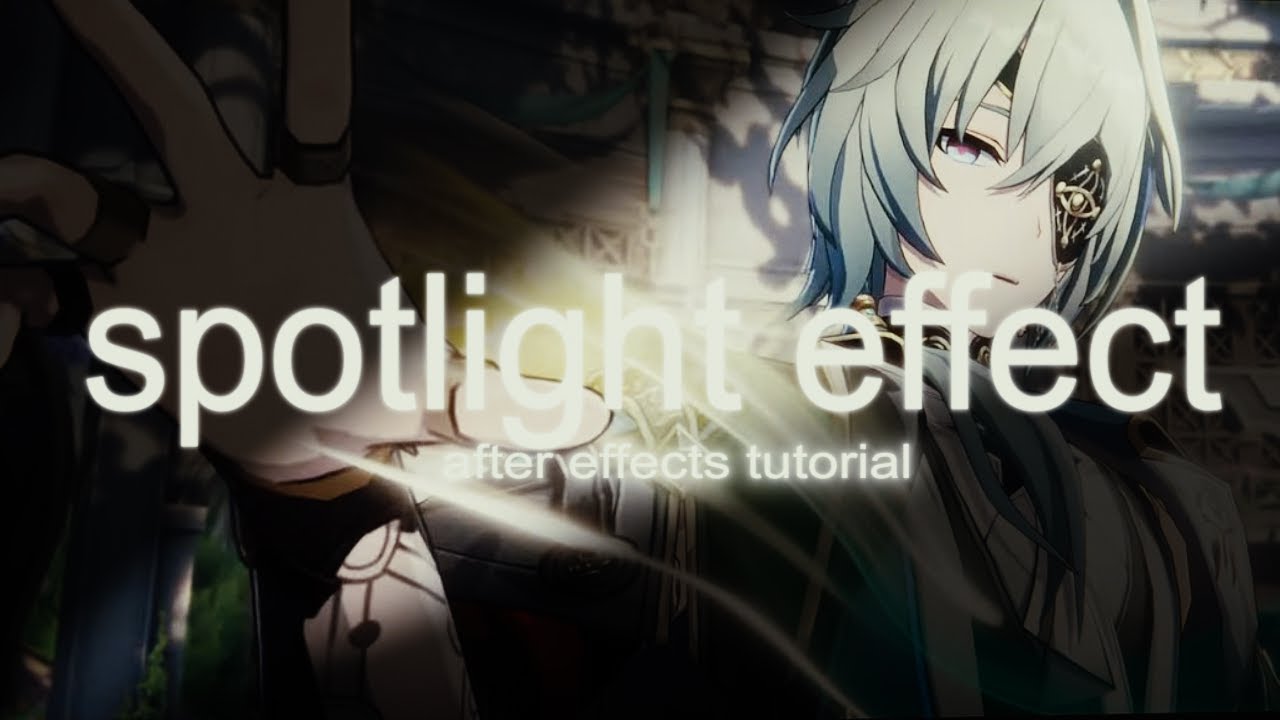 spotlight effect | after effects tutorial
