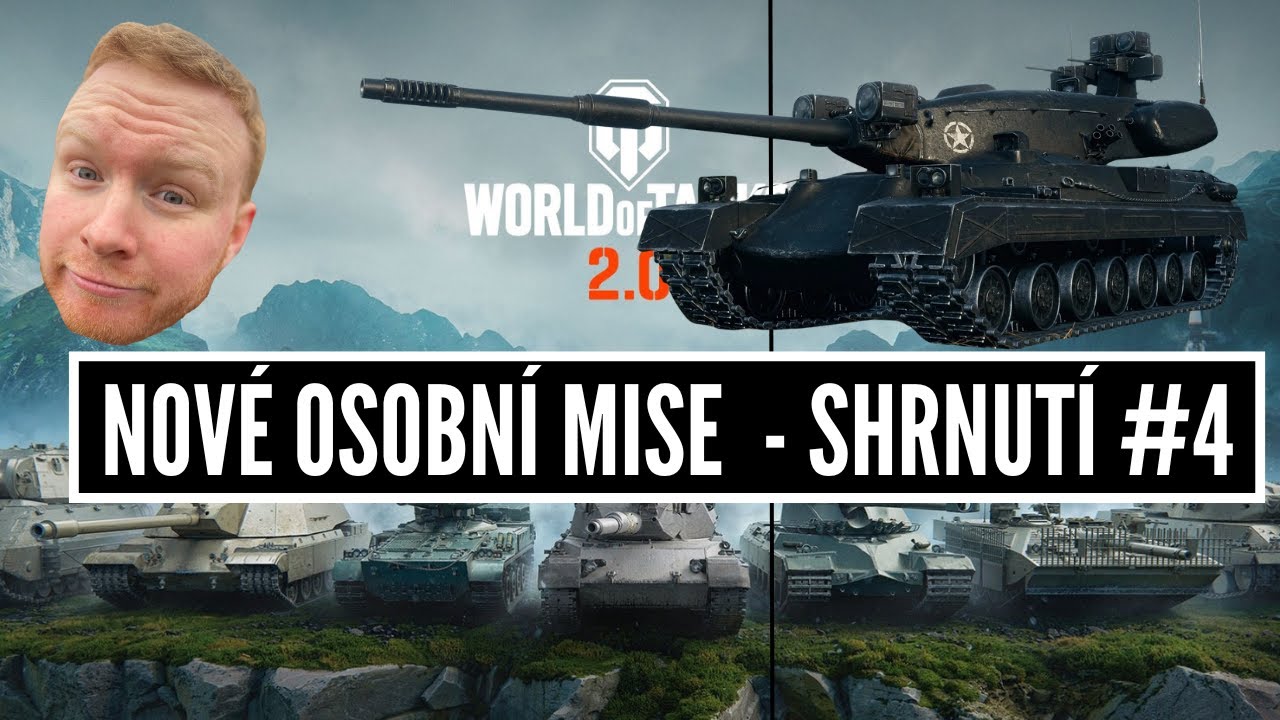 Nové osobní mise a odměny - WoT 2.0 - Shrnutí #4