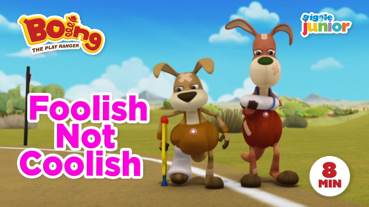 Eps 13. FUN CARTOON | BOING The Play Ranger S2 8-Min | Foolish is not Coolish