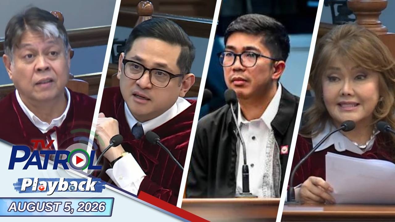 TV Patrol Playback | August 5, 2026