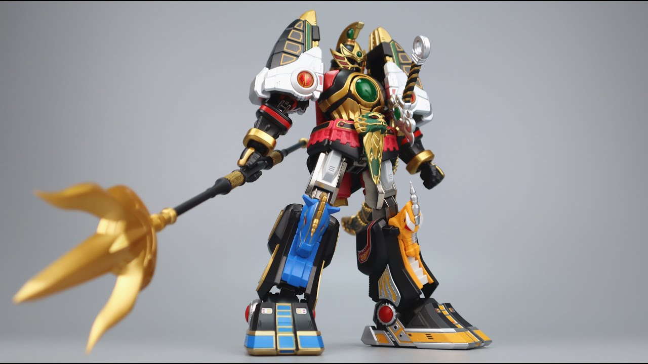 Innovation Point创新点 雷霆佐德/大连王POWER RANGERS Thunder Megazord 合金成品metal frame
