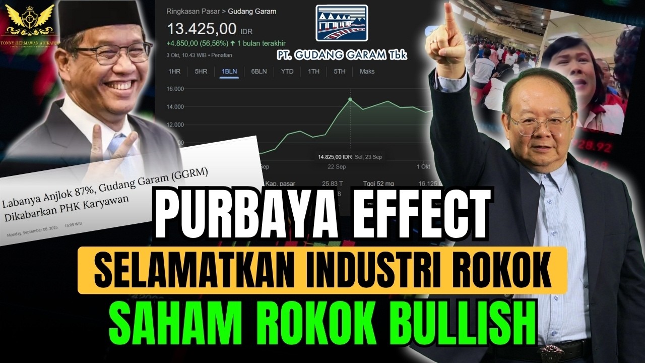 PAJAK CUKAI Padamkan Industri Rokok, GUDANG GARAM DIAMBANG KEHANCURAN!