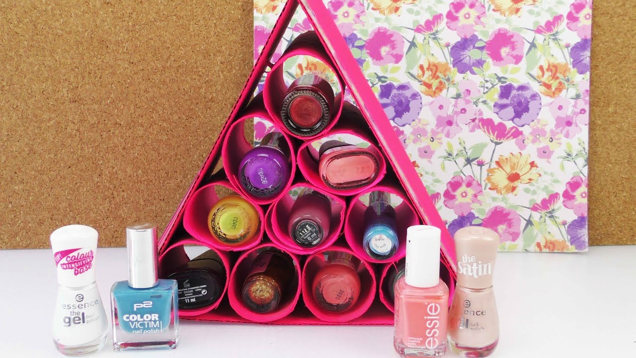 DIY Aufbewahrung für Nagellack selber machen