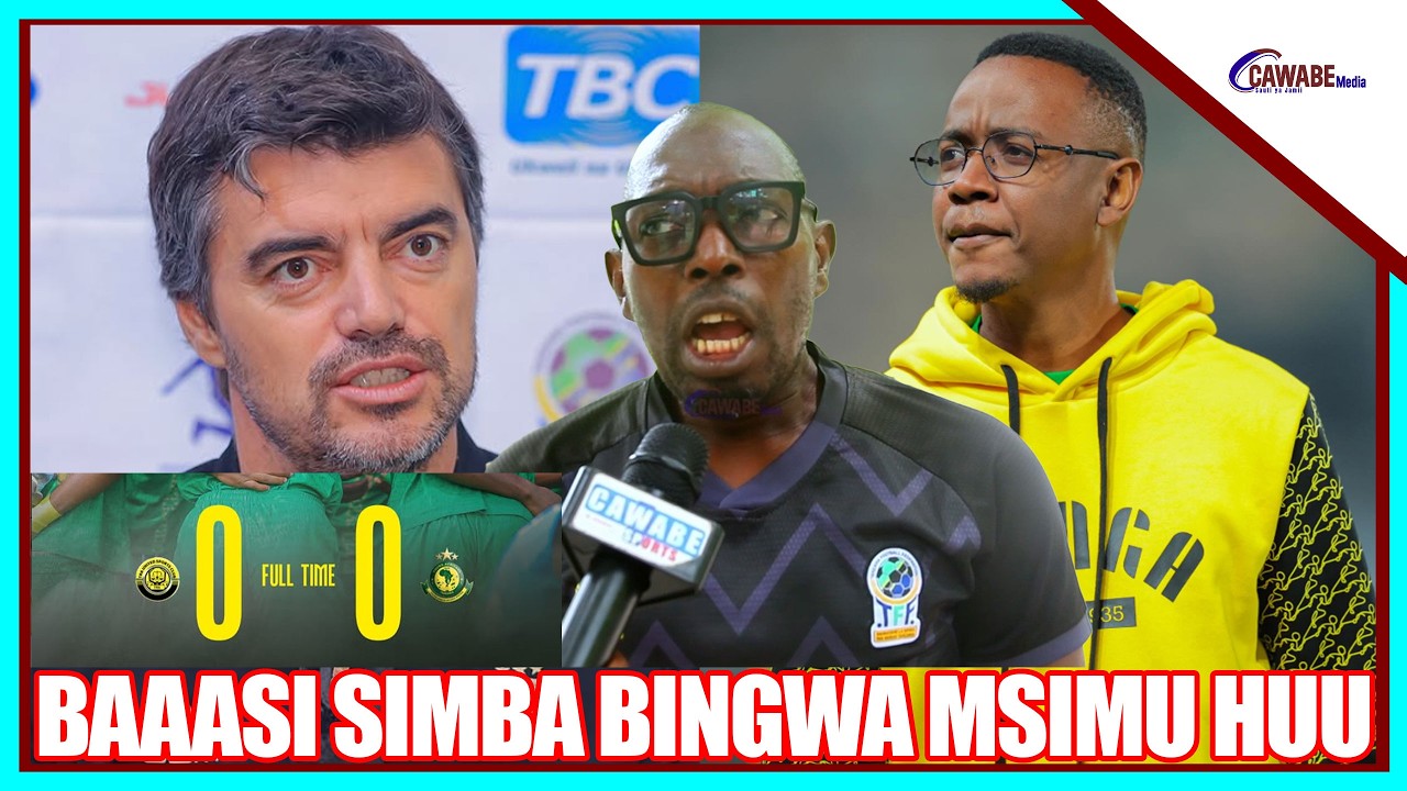 KISUGU ACHEKELEA DROO YA YANGA DHIDI YA TRA/ SIMBA BINGWA MSIMU HUU