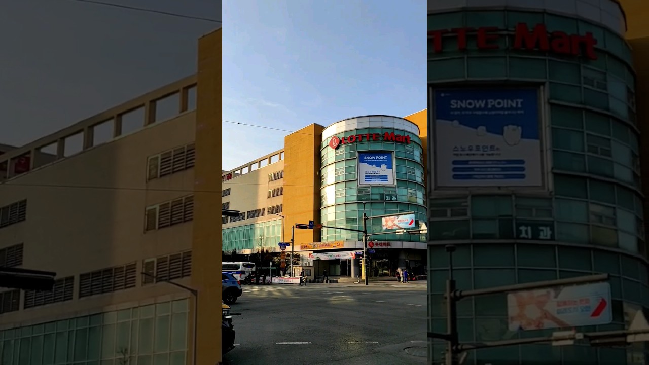 LOTTE MART in Osan City, South Korea 🇰🇷 #korea #osan #shorts