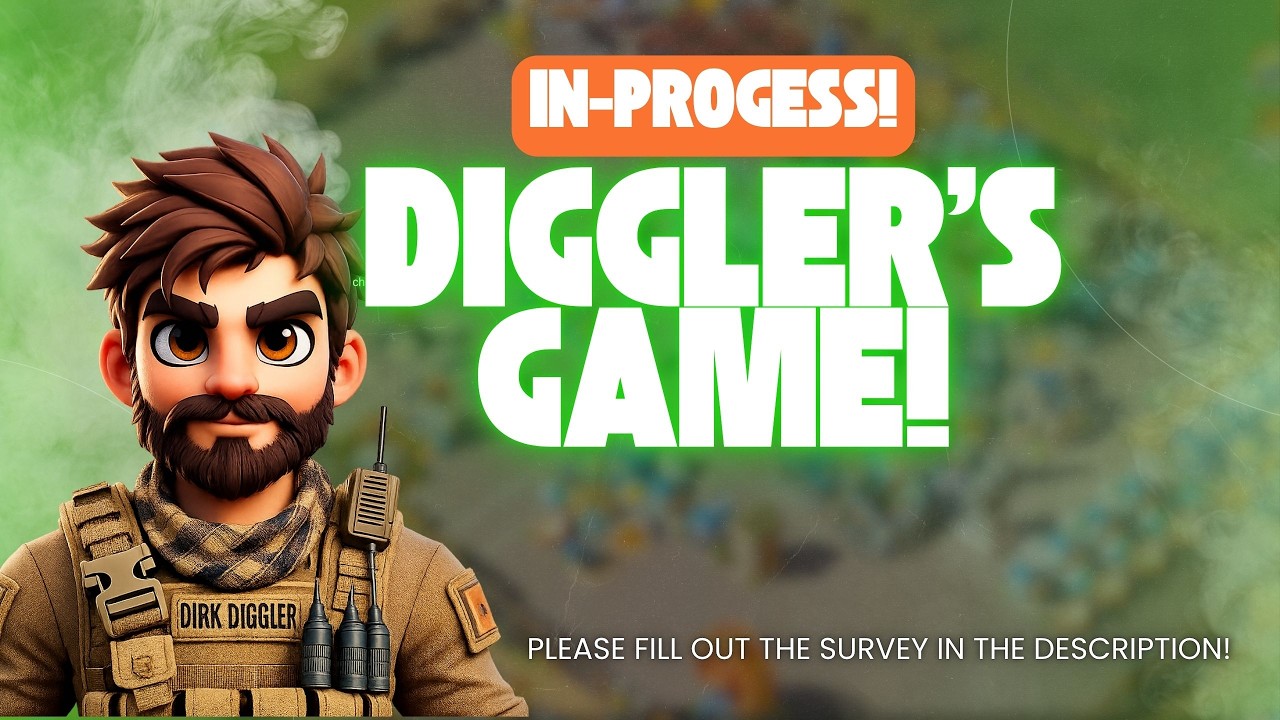 Игра Diggler'а! Она приближается! ПОЖАЛУЙСТА, пройдите опрос!