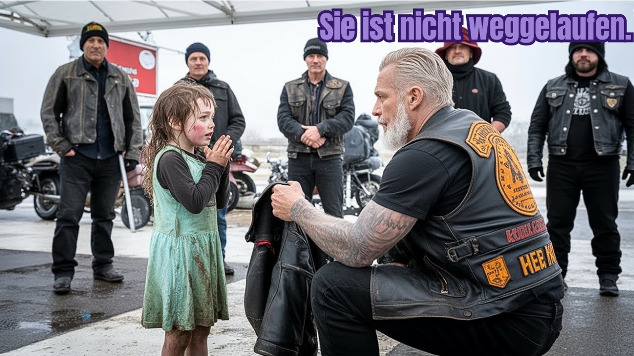 Sie Nahm Schläge, Um Einen Biker Zu Schützen — Minuten Später Kamen 500 Hells Angels