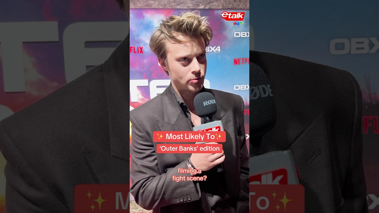 Most Likely To: #OuterBanks edition ✨🧡 with #RudyPankow, #CarlaciaGrant and #AustinNorth