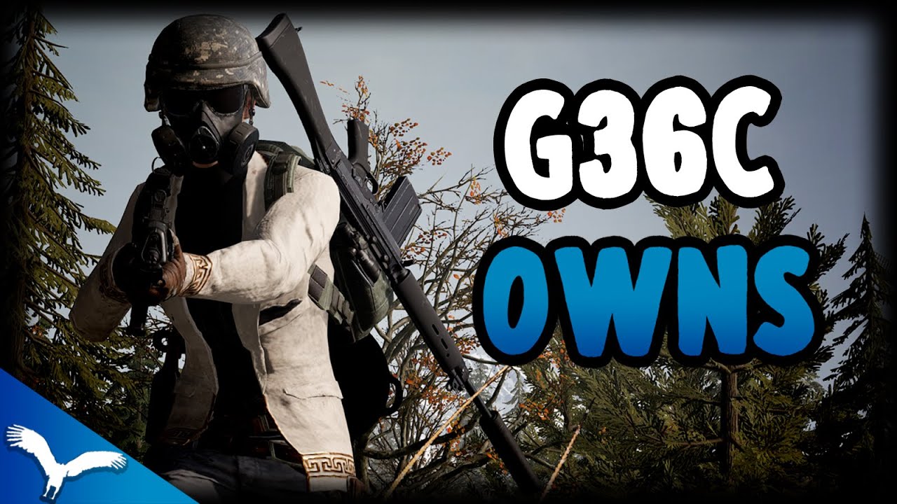 Eliminating squads with the G36C! Duo w/ hwinn Kaymind PUBG Highlight