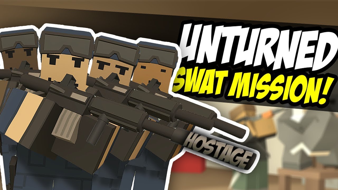 HOSTAGE SITUATION - Unturned SWAT Roleplay | Breach And Clear!