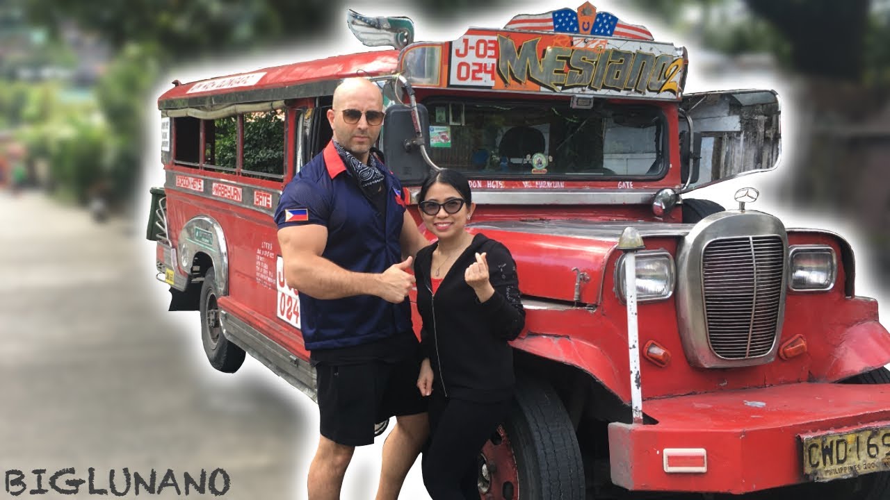 BIG LU DRIVES AND REVIEWS THE JEEPNEY (JEEP) IN OLONGAPO CITY SUBIC BAY PHILIPPINES
