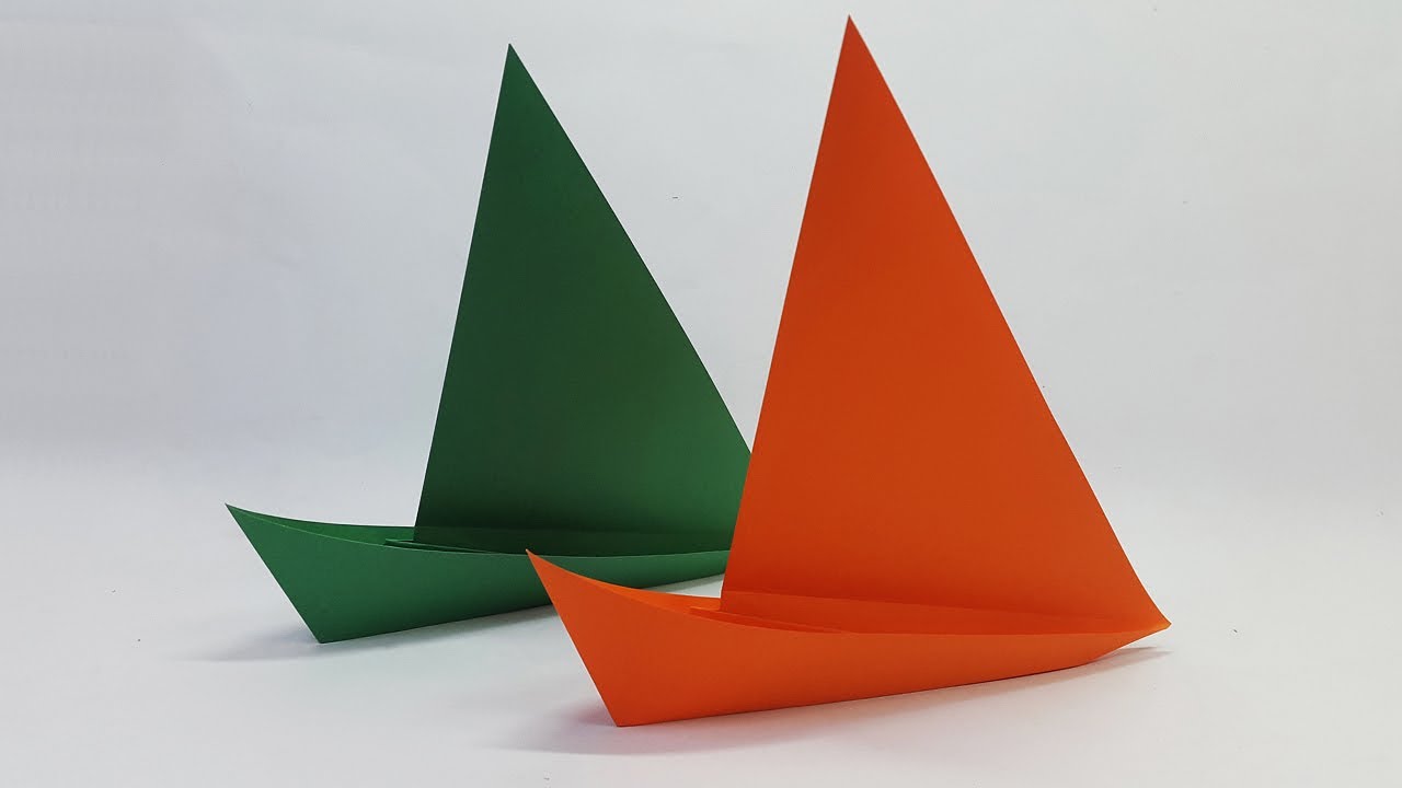 How to Make a Sailboat Origami Quickly | Paper Sailing Boat Tutorial