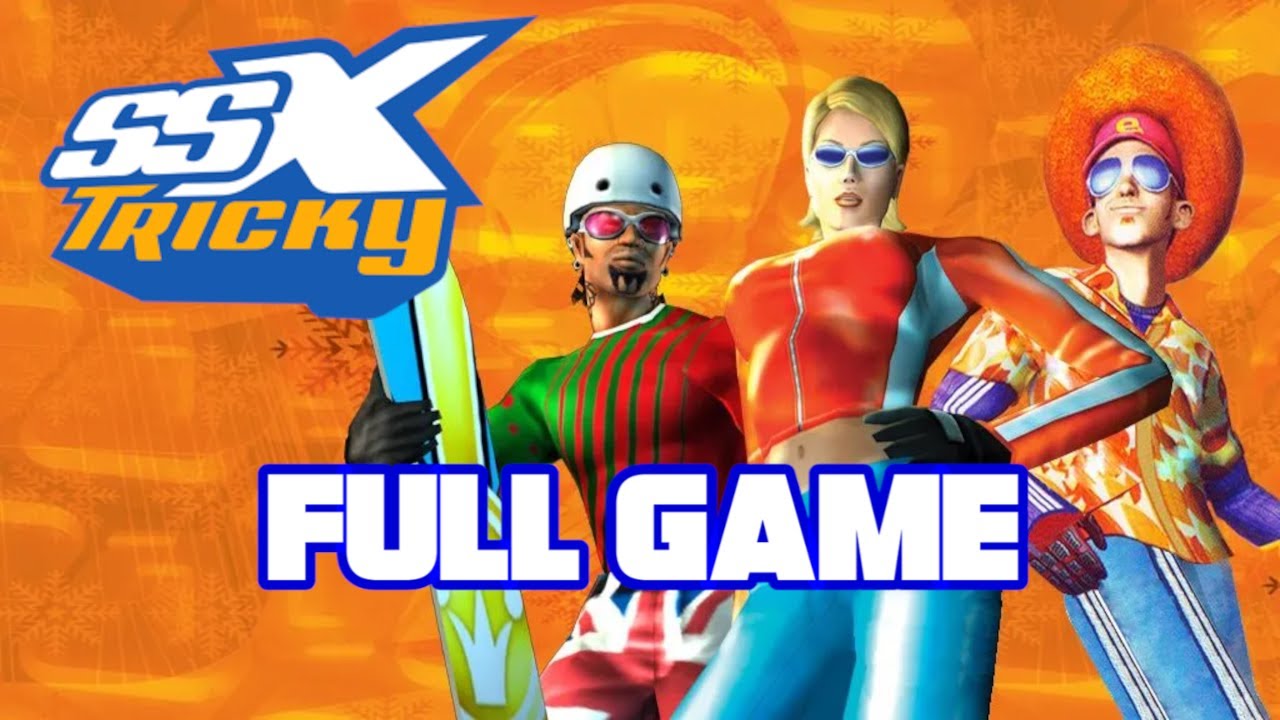 SSX Tricky - PS2 - World Circuit Race - Full Game ft Psymon (Retro Games)
