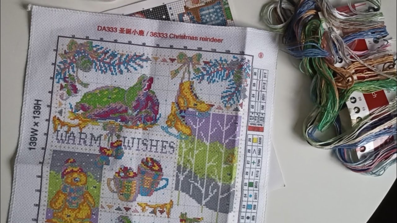 Unboxing Point de croix - vip cross stitch