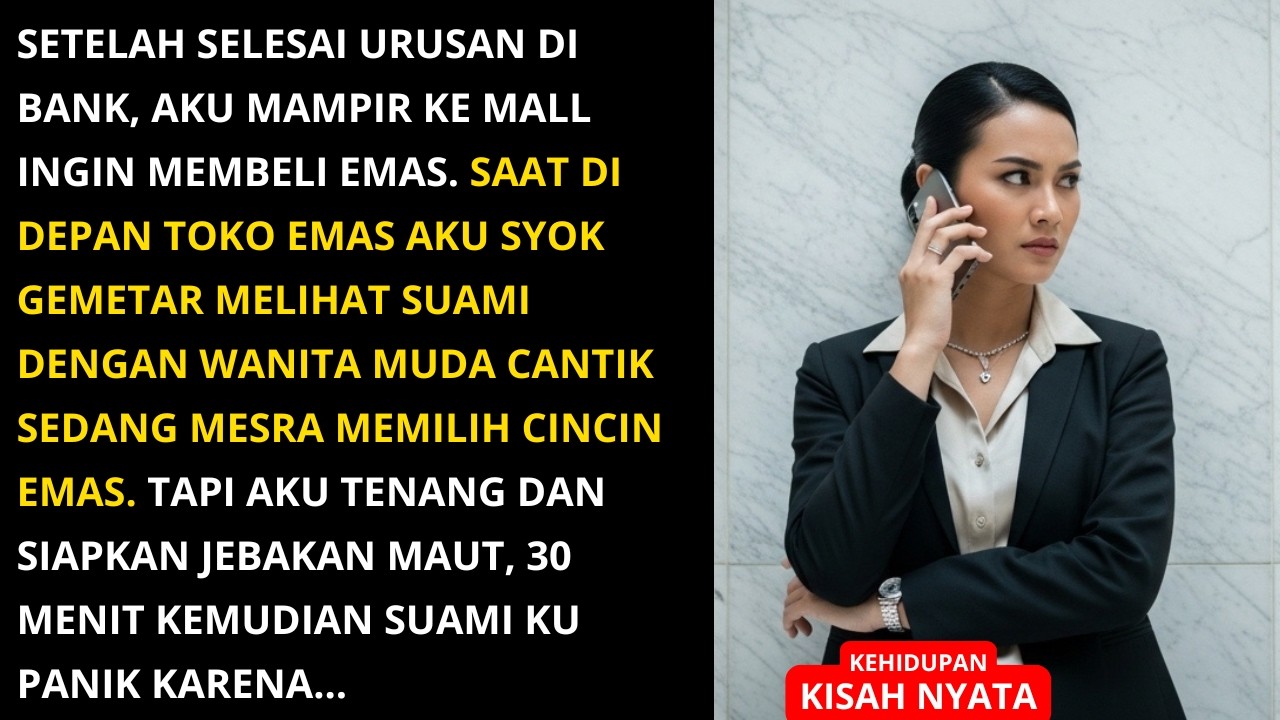 NIAT BELI EMAS, MALAH PERGOKI SUAMI SAMA CEWEK LAIN! JEBAKAN MAUTKU BIKIN DIA MALU SEUMUR HIDUP!