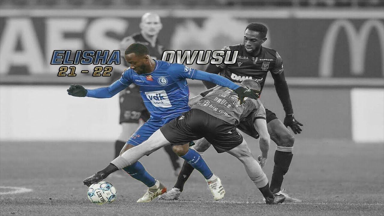 ELISHA OWUSU HIGHLIGHTS | SAISON 21-22 | KAA GENT - GHANA