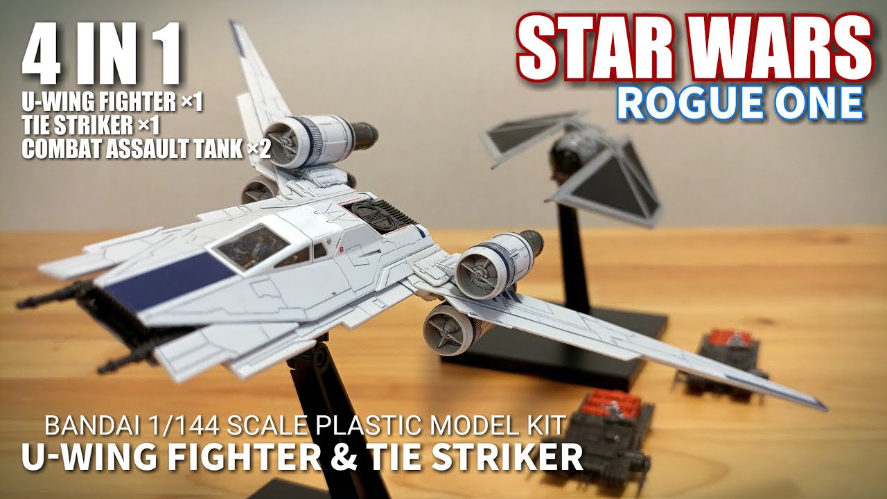 [ASSEMBLY] STAR WARS U-WING & TIE STRIKER