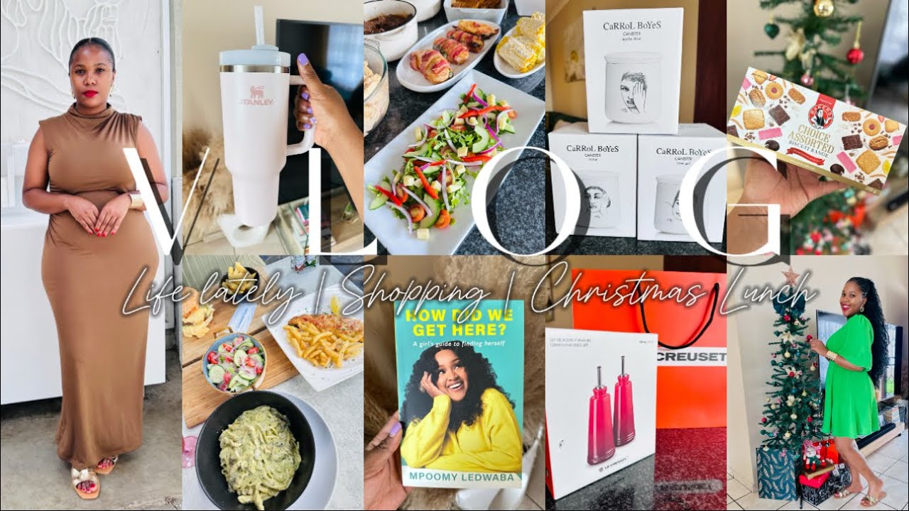 VLOGMAS:Life lately|Lunch Date|Christmas shopping|Tree decoration|Christmas Lunch|Present unboxing|