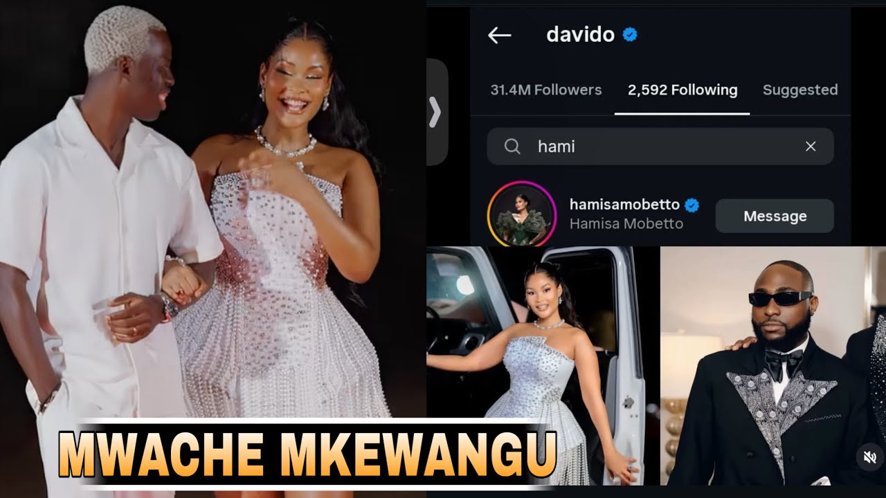 DAVIDO ashindwa kujizuia kwa HAMISA MOBETO mpaka AZIZ KII achukia