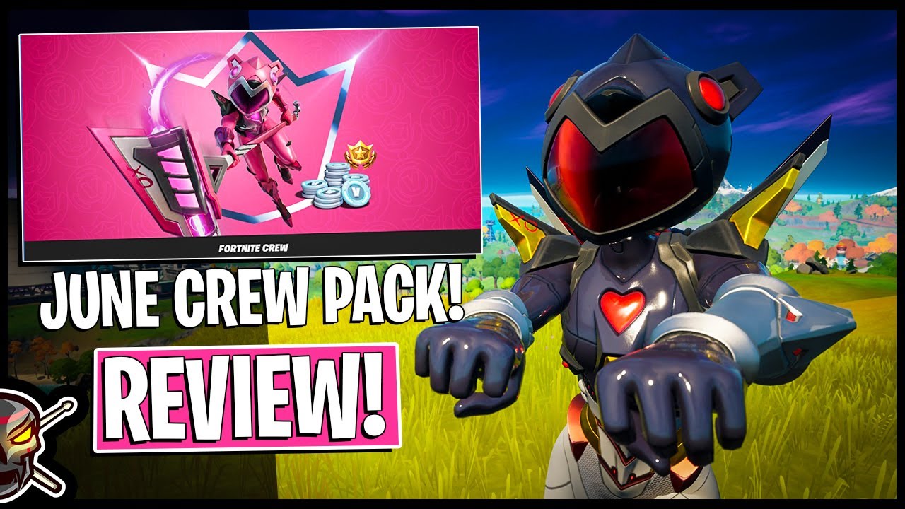 *NEW* Mecha Cuddle Master | June Crew Pack! Gameplay + Combos! Before You Buy (Fortnite BR)