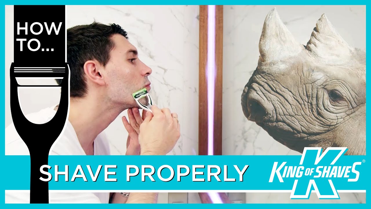 How To Shave Properly | King of Shaves