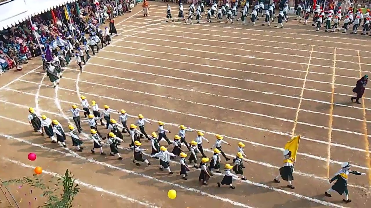 Manarat International School. Junior section parade-2026. Class 1.