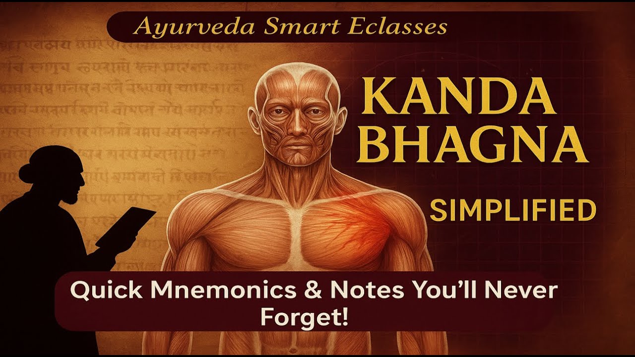 &ldquo;Kanda Bhagna Simplified: Ayurveda Students&rsquo; Quick Guide&rdquo;