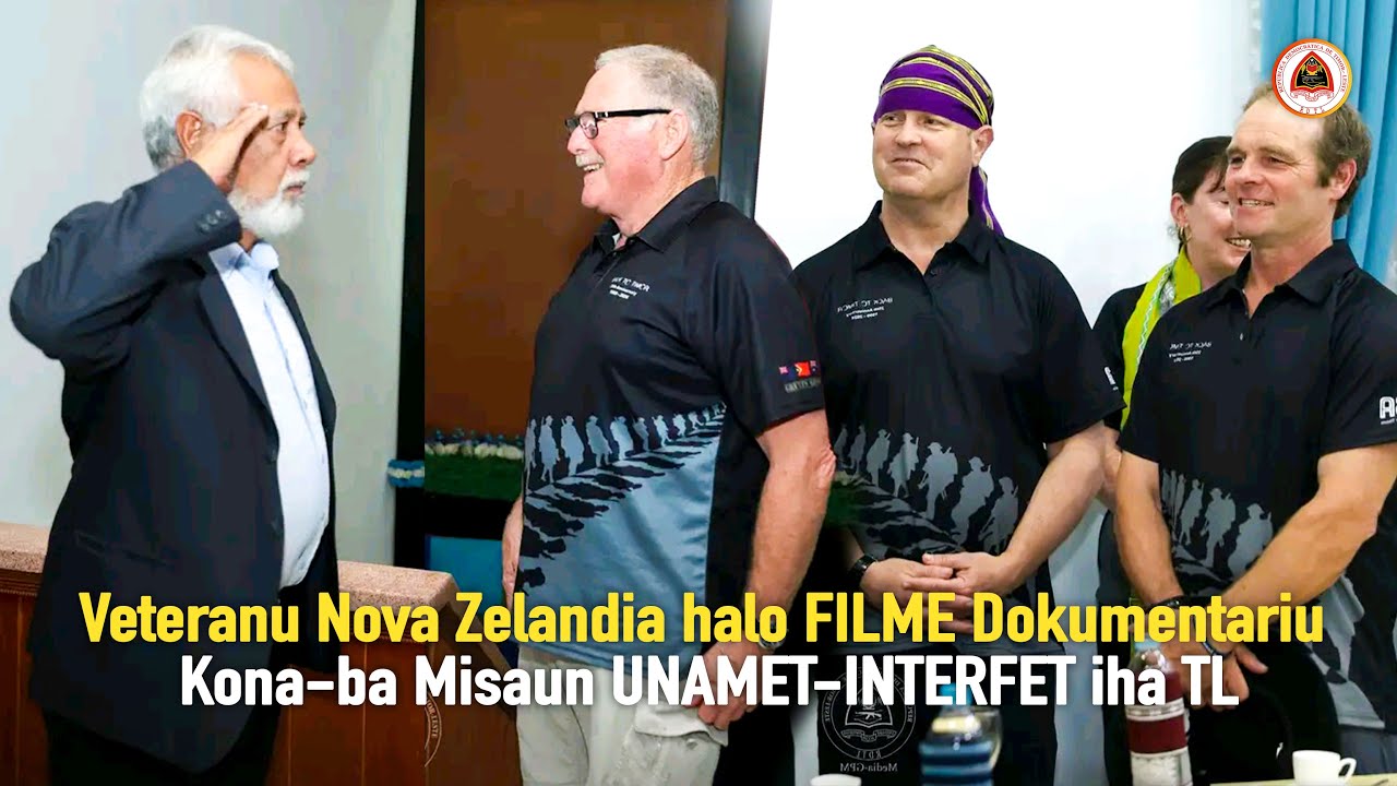 Veteranu Nova Zelandia halo FILME Dokumentáriu kona-ba Misaun UNAMET-INTERFET iha Timor-Leste
