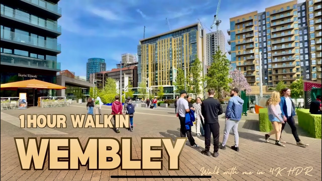 Exploring Wembley: High Road, Ealing Road, and Wembley Park Station Tour