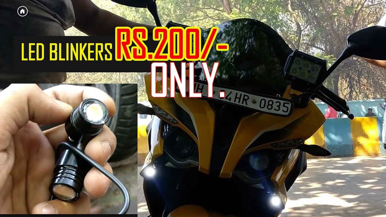 MOUNTING BLINKERS ON PULSAR RS 200. INSTALLATION.
