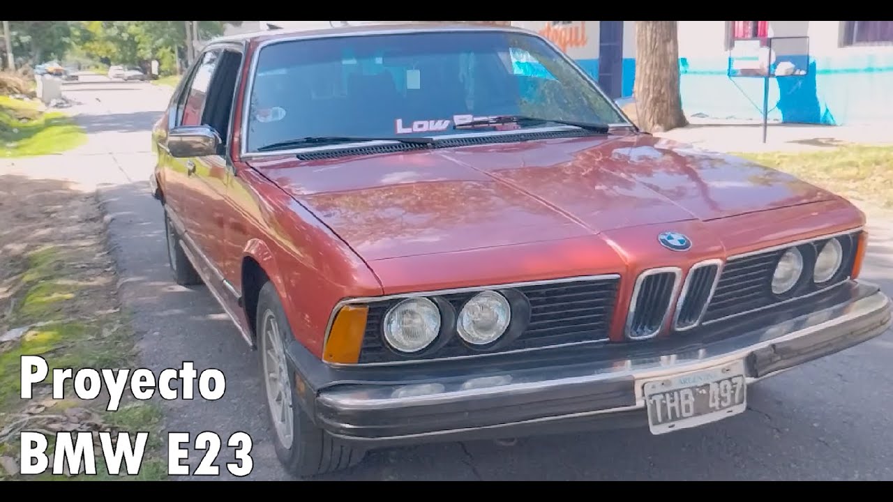 Presentando el proyecto BMW 733i | BMW E23