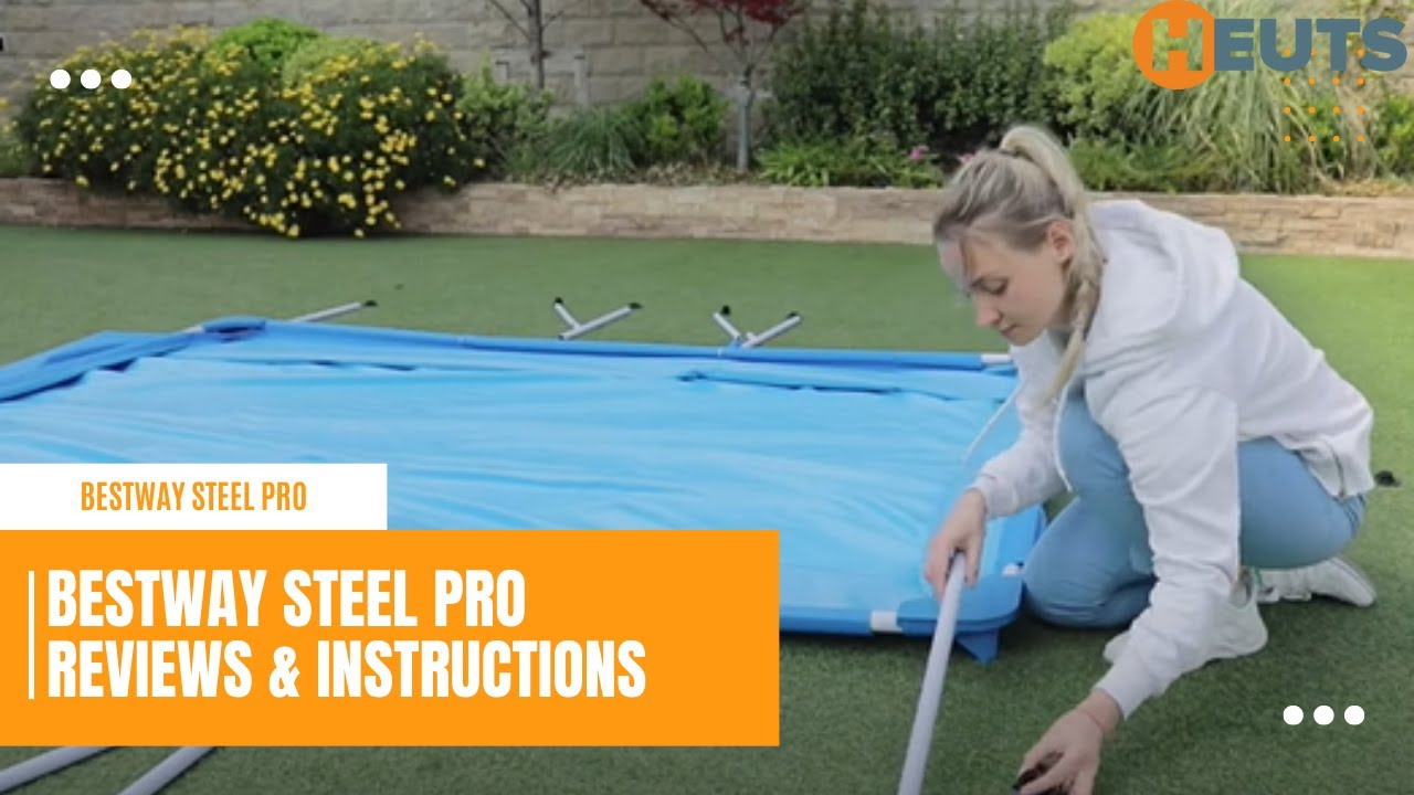 Bestway Steel Pro rectangular above ground pool  - Bestway Steel Pro Reviews & Instructions