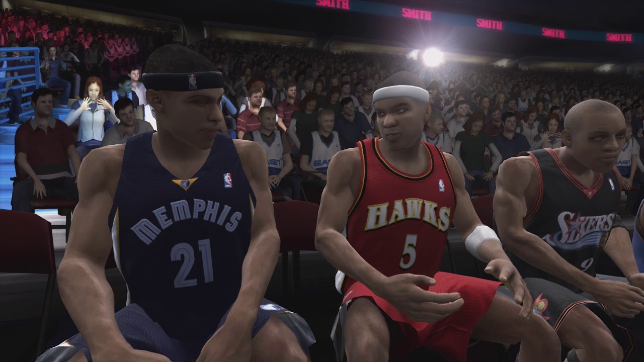 NBA live 07 Xbox 360 Gameplay - All Star weekend - Slam Dunk Contest