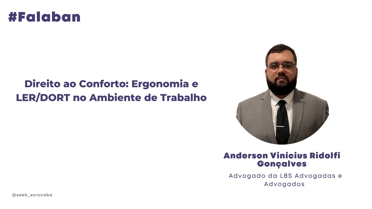 Direito ao Conforto: Ergonomia e LER DORT no Ambiente de Trabalho