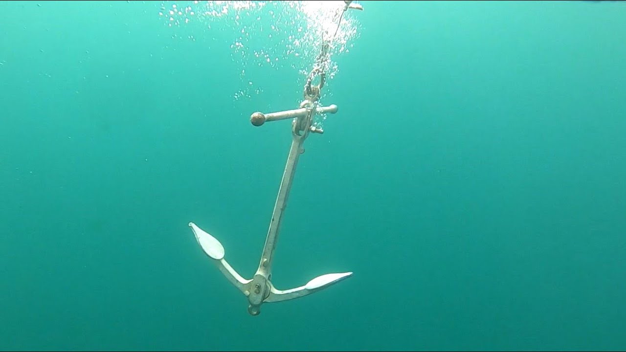 Barnacle and Folding Fisherman.  Anchor Test # 153
