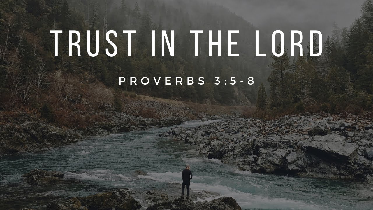 Proverbs 3:5-8 - Trust in the Lord [Audio Bible Scriptures]
