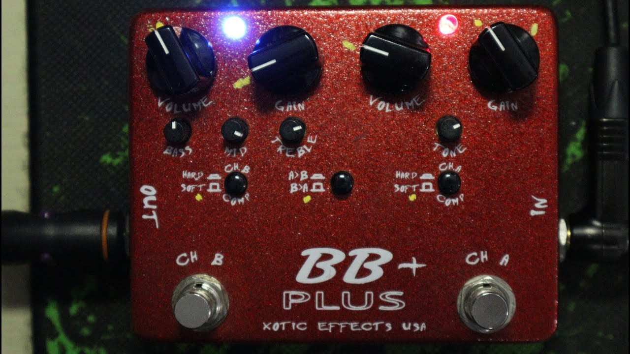 Xotic Effects BB Plus - in a track!