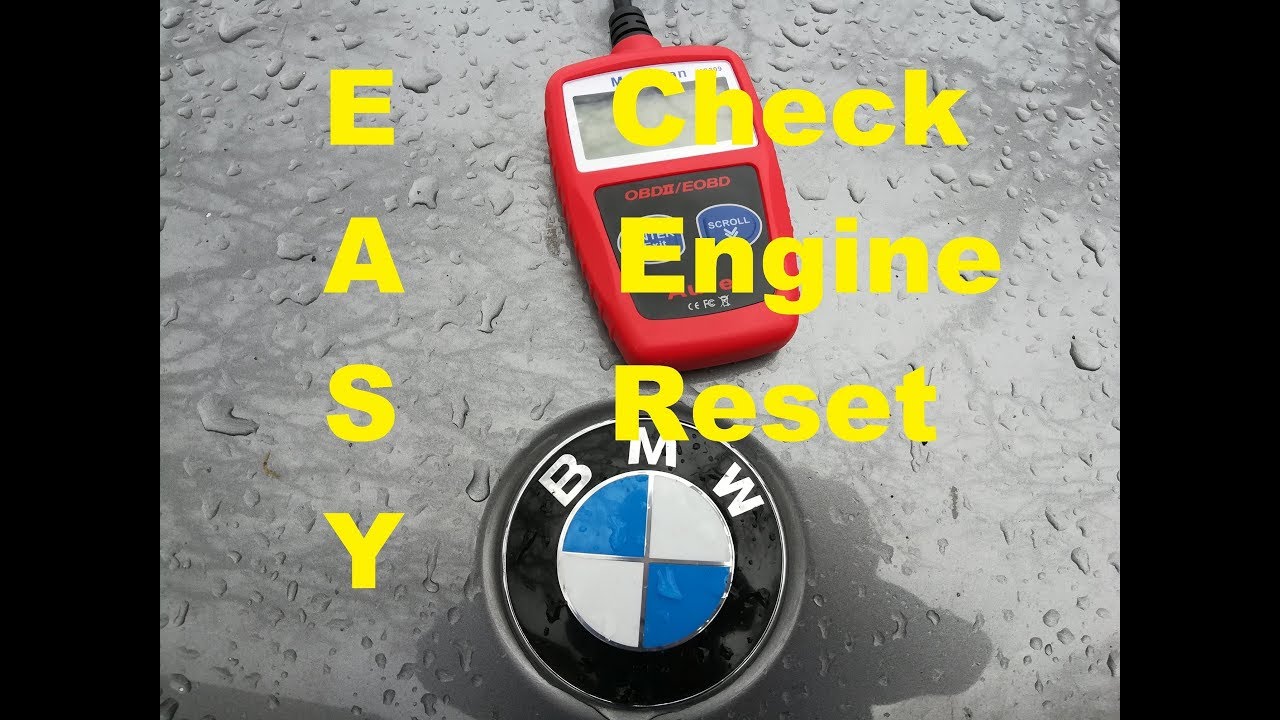 Как сбросить индикатор Check Engine на BMW ▶️ Сброс индикатора «Скоро обслуживание двигателя BMW»